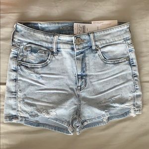 American Eagle Ne(x)t Level Stretch Hi-Rise Shorts